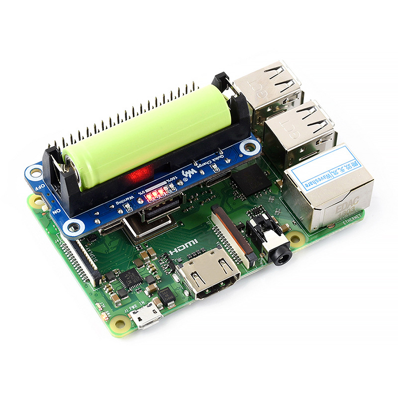 Pi Zero W Board - Placa de expansión de batería de