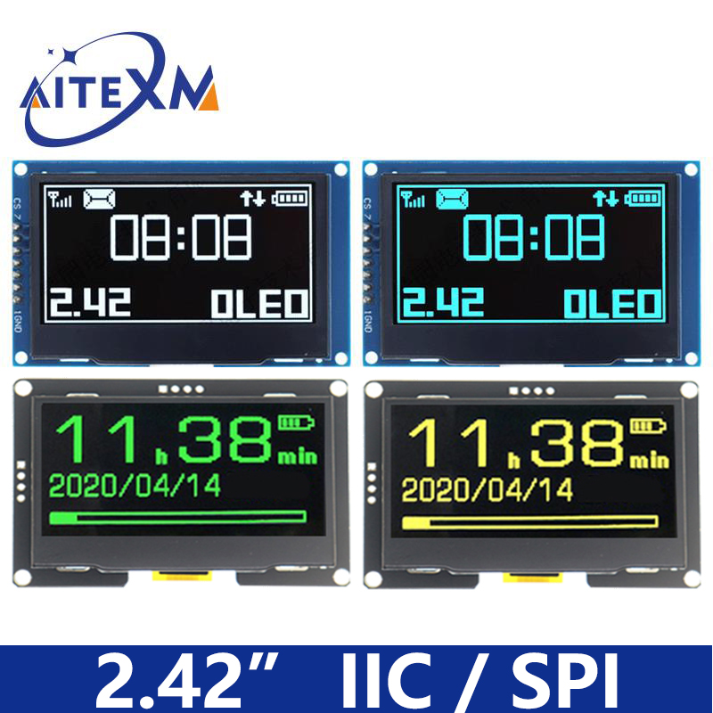 Home Automation Arduino - Módulo de pantalla OLED de 2,42
