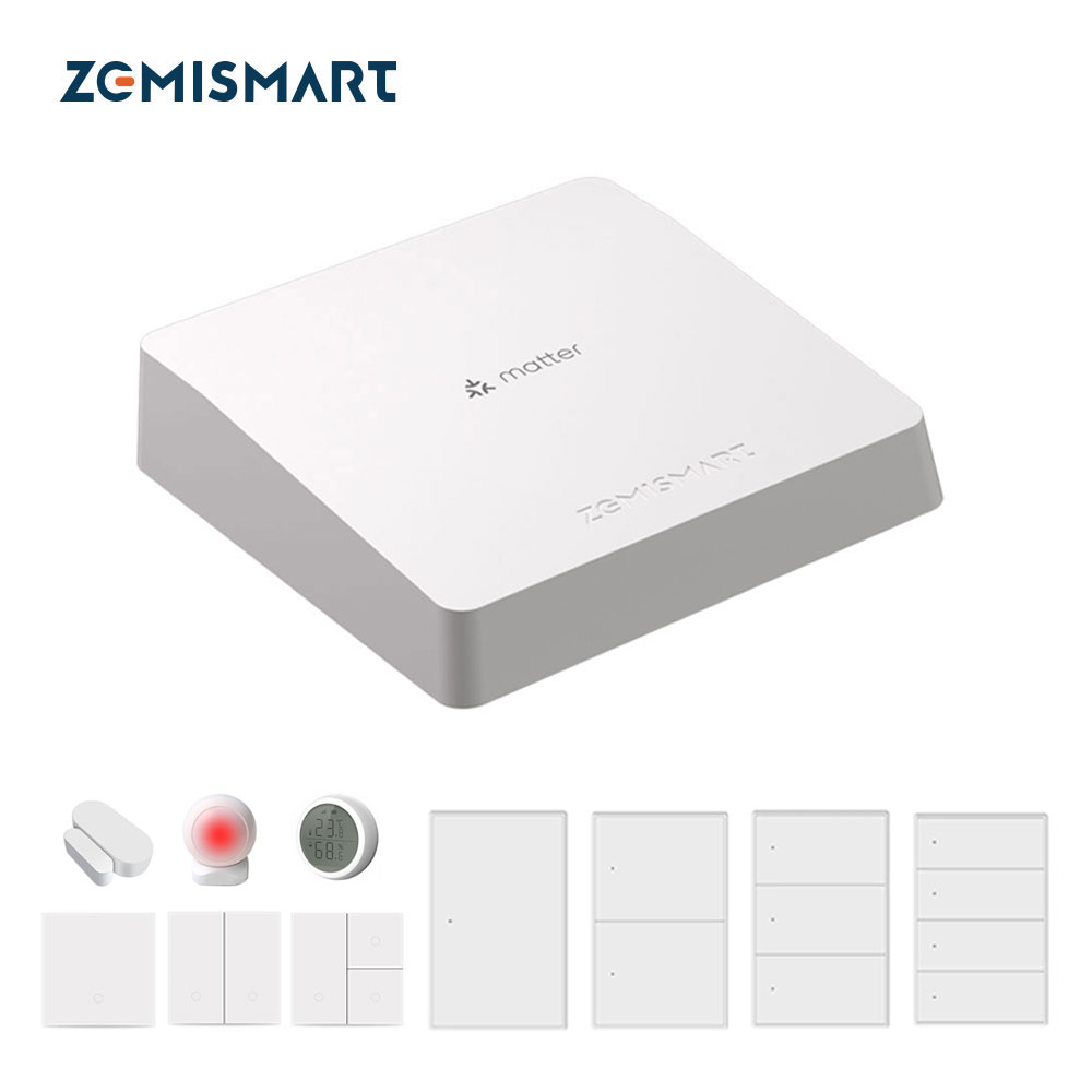 Matter Hub Thread - Zemismart Matter-Hub de rosca, Control inteligente,