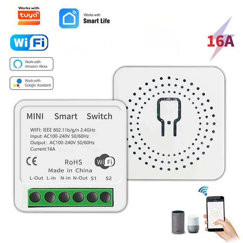 Diy Home Automation Controller - Interruptor Wifi MINI 16A, Interruptor Inteligente