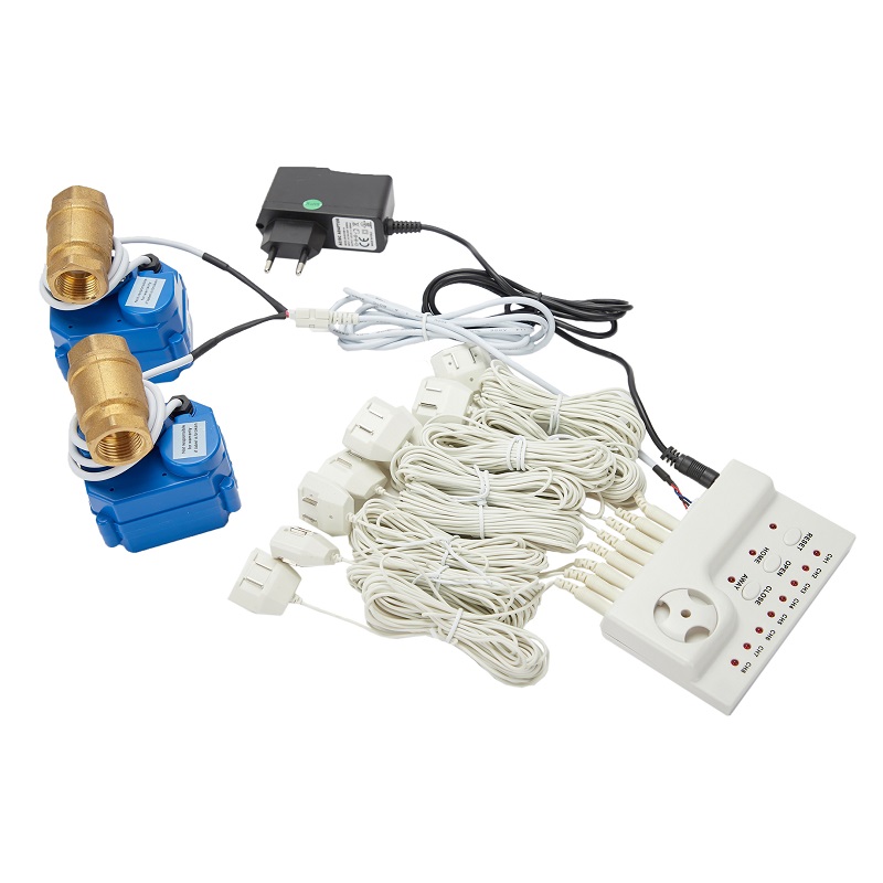 Water Leak Detector Wired - HIDAKA WLD-806(DN20*2 uds) Adaptador de EE.