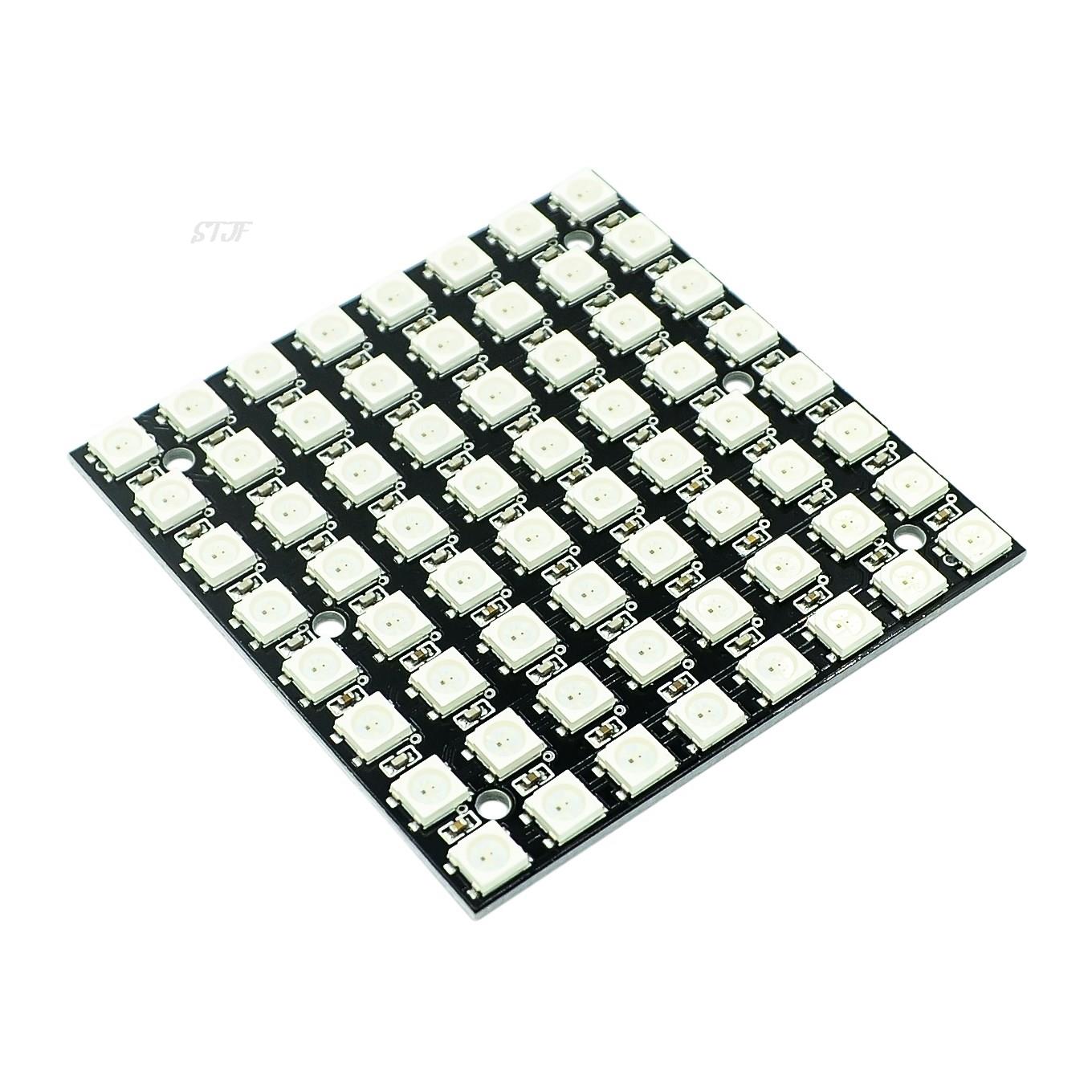WS2812 SMD LED 5050 RGB 8x8 64 - Rgb Led Matrix 8X8 reseña y precio