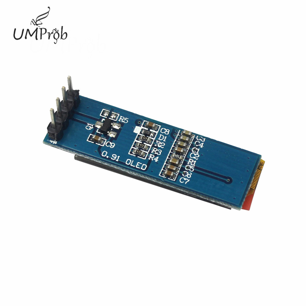 Pantalla OLED LCD Blanca/Azul  - Home Automation Arduino reseña y precio
