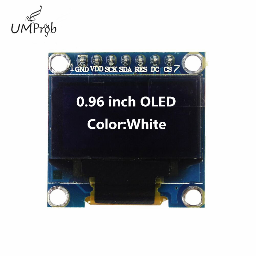 Pantalla OLED LCD Blanca/Azul  - Home Automation Arduino reseña y precio