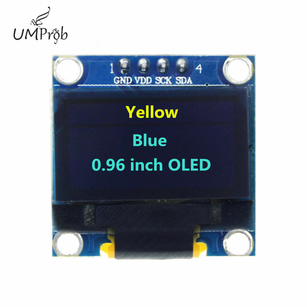 Pantalla OLED LCD Blanca/Azul  - Home Automation Arduino reseña y precio