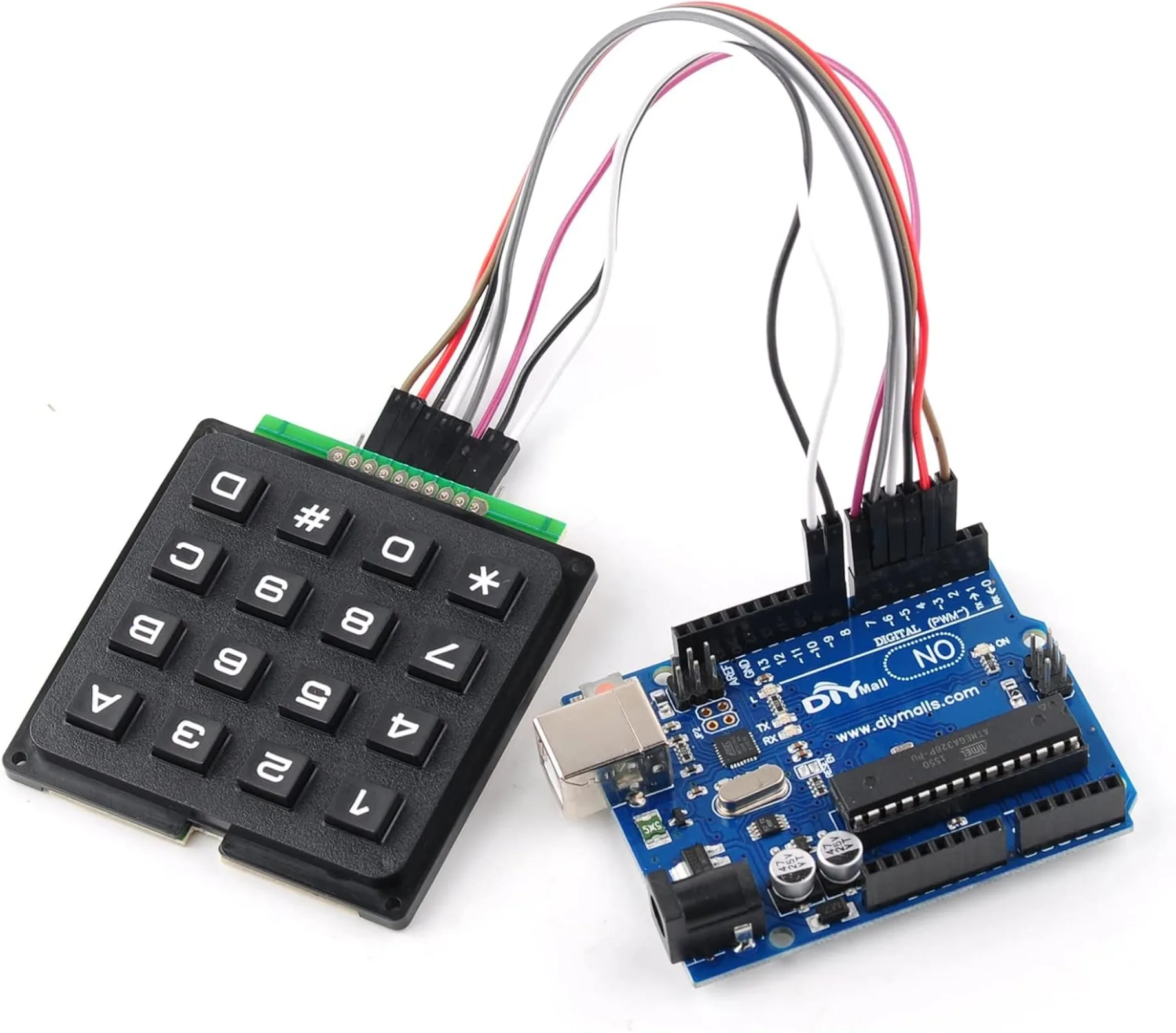 Teclado de Membrana Matricial  - Home Automation Arduino reseña y precio