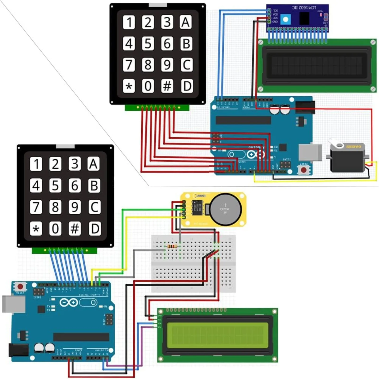 Teclado de Membrana Matricial  - Home Automation Arduino reseña y precio
