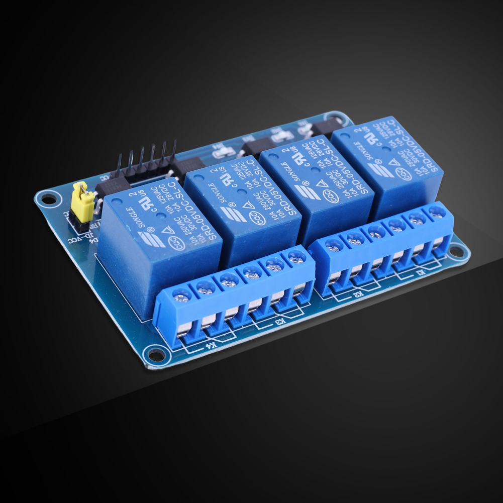 Placa de Relés de 4 Canales de - Home Automation Arduino reseña y precio