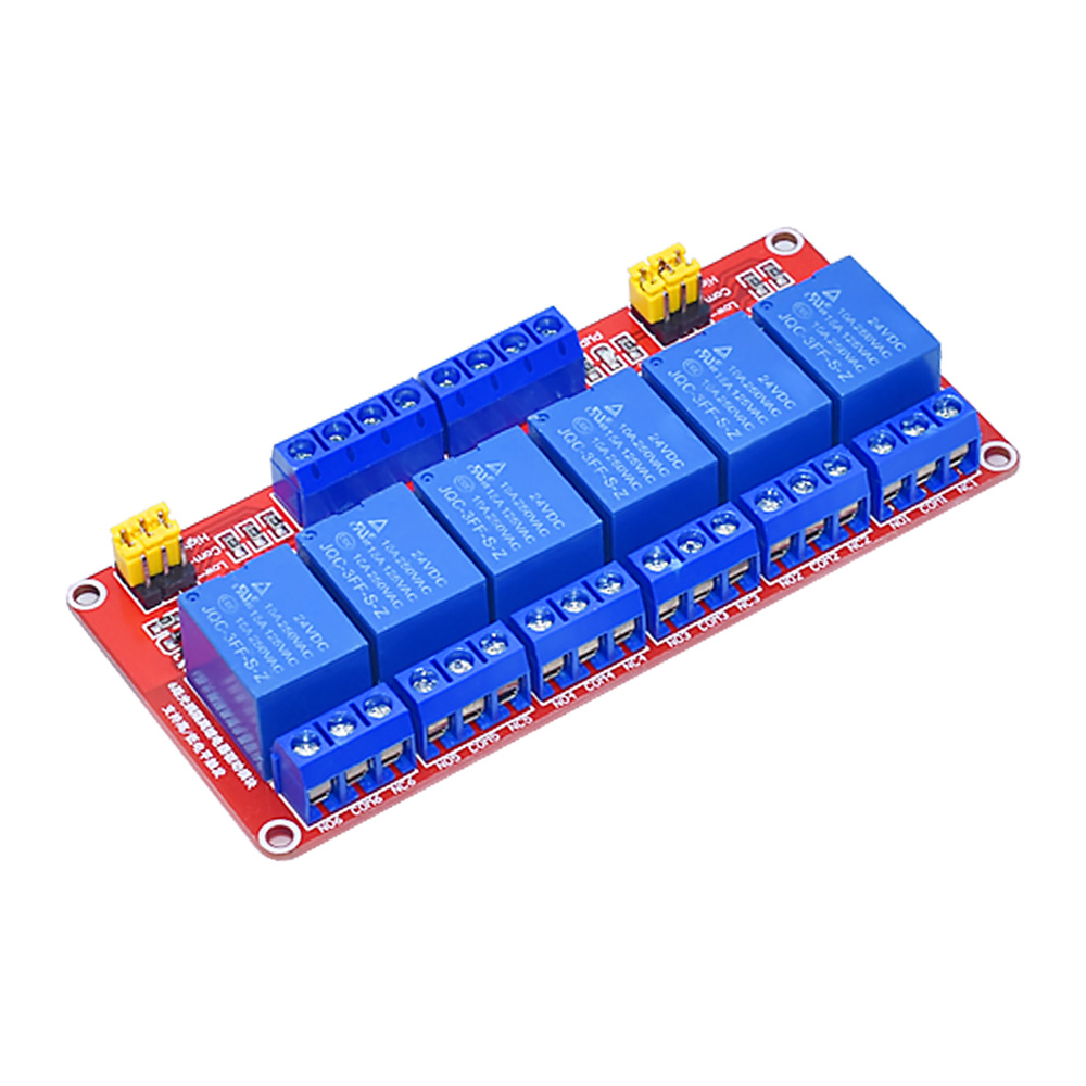 1 2 6 4 8 canales 5V 12V 24V m - Relay 8 Channel Board reseña y precio