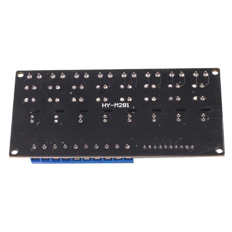Controlador PLC placa relés só - Relay 8 Channel Board reseña y precio