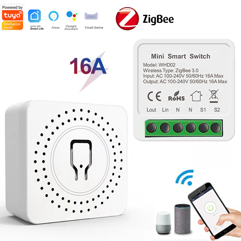 Tuya-Mini interruptor intelige - Diy Home Automation Controller reseña y precio