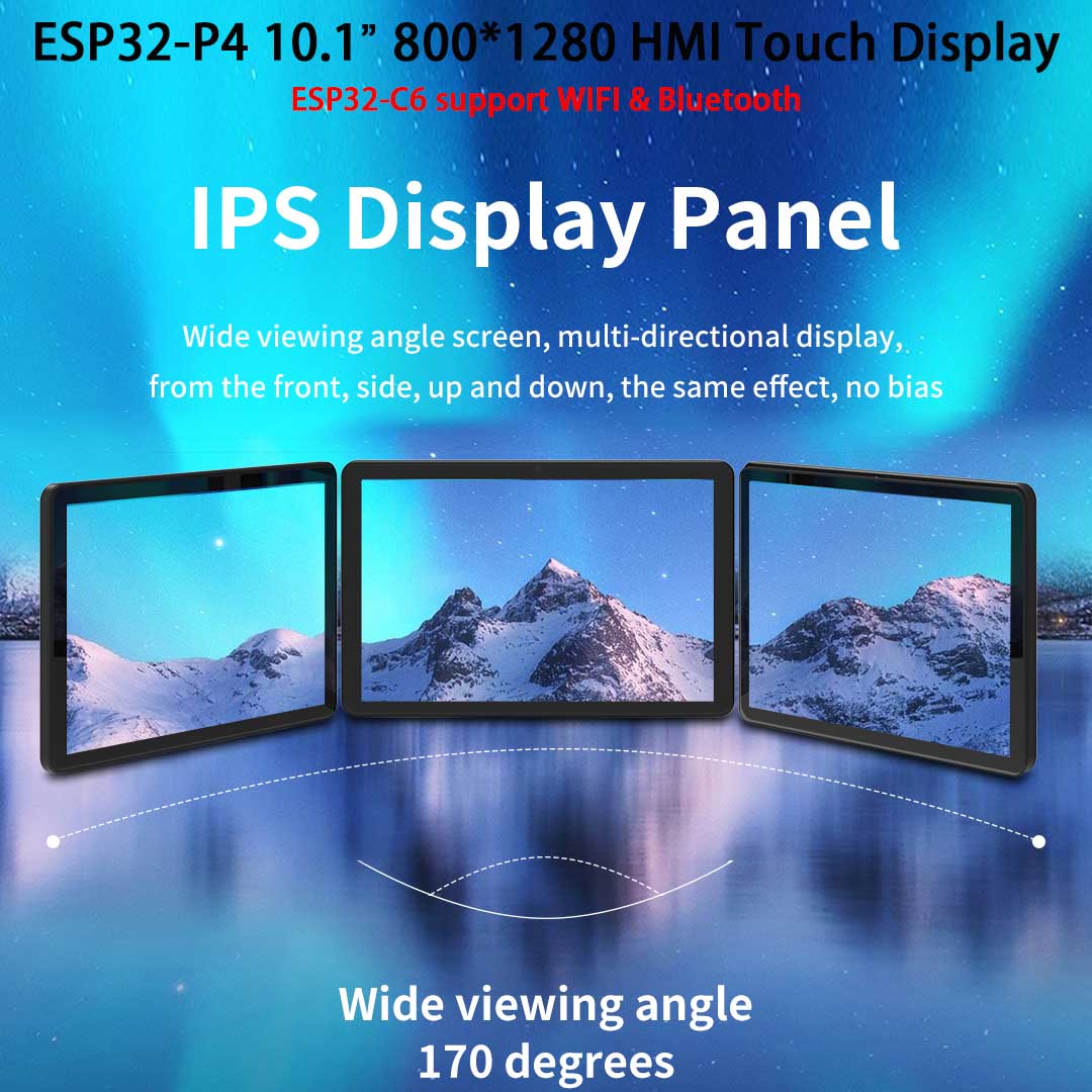 ESP32-P4 10,1 pulgadas 800*128 - Home Automation Arduino reseña y precio