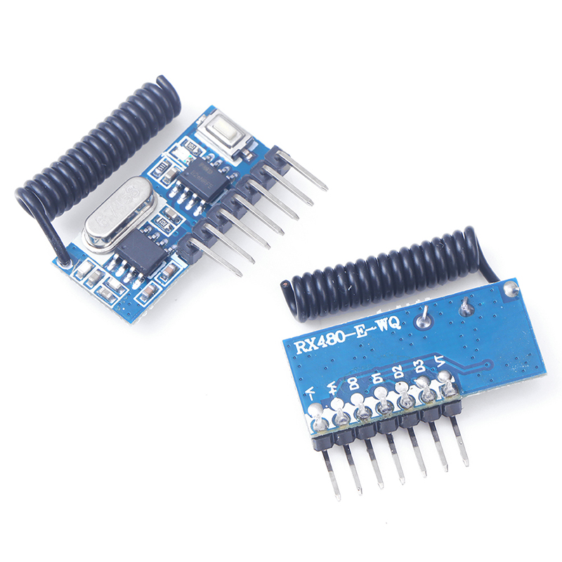 1 Uds RX480E 433mhz receptor R - 433Mhz Receiver Module reseña y precio