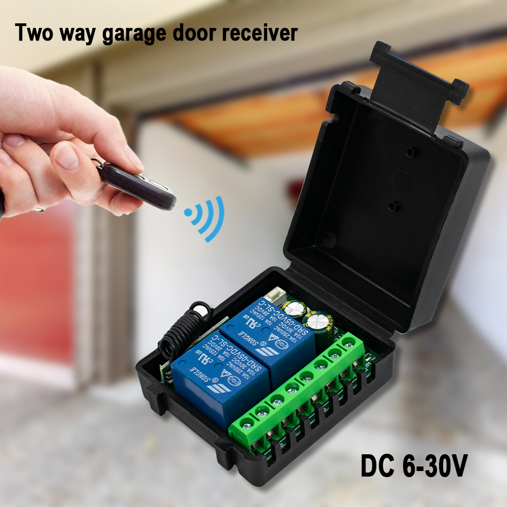 1~10 piezas de control remoto  - 433Mhz Receiver Module reseña y precio