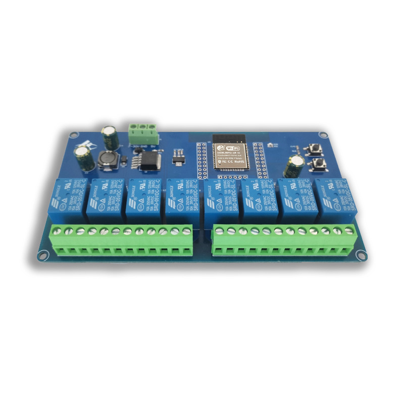 Placa de Desarrollo ESP32 DC5- - Relay 8 Channel Board reseña y precio