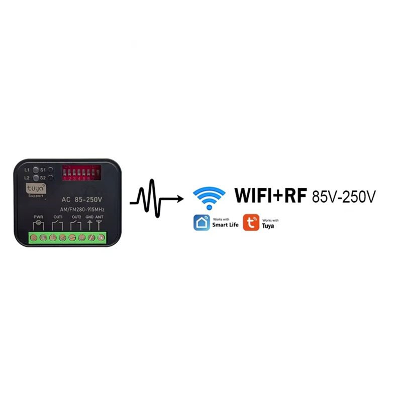 Módulo de Interruptor Intelige - 433Mhz Receiver Module reseña y precio