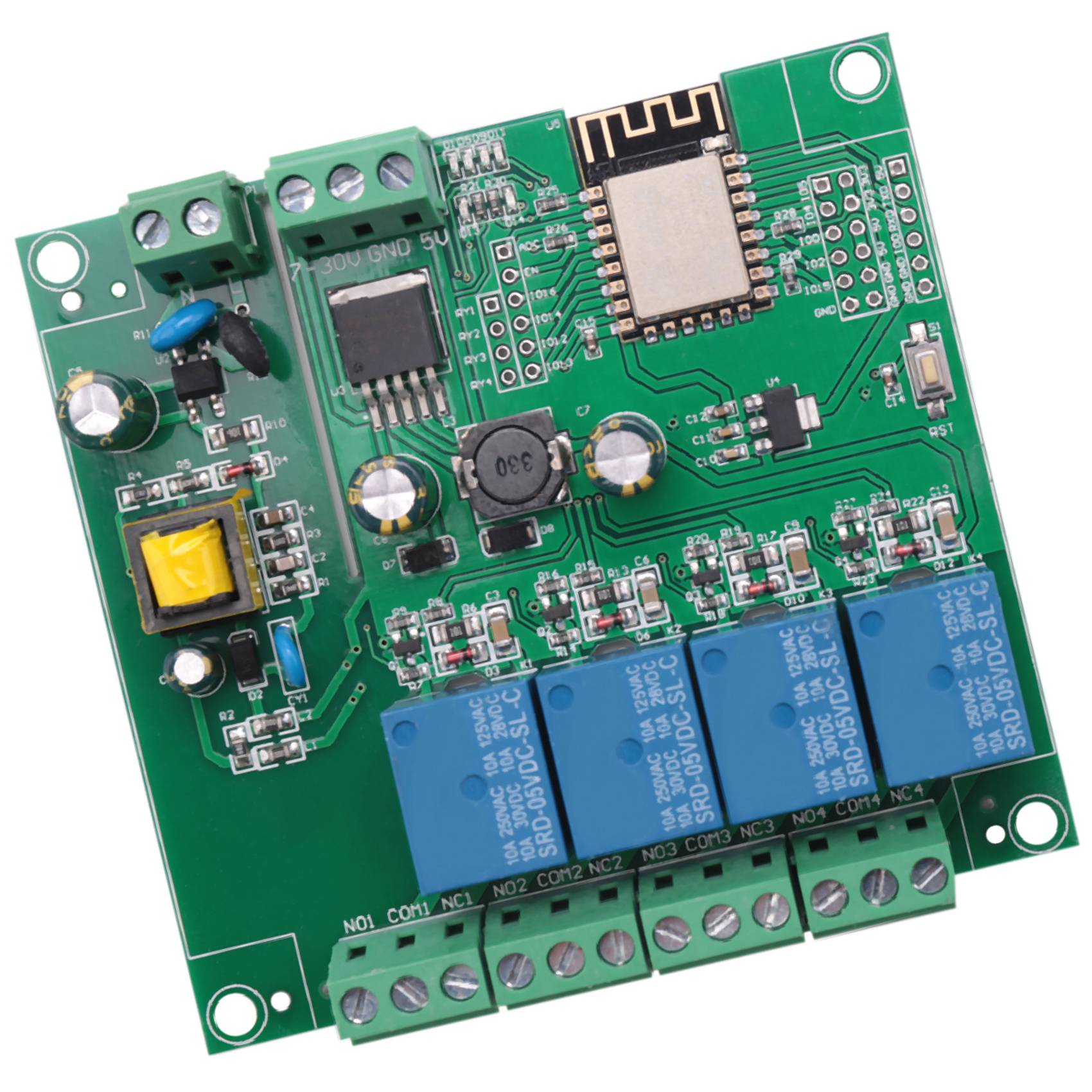 SCLS ESP8266 Módulo de relé in - Relay 8 Channel Board reseña y precio