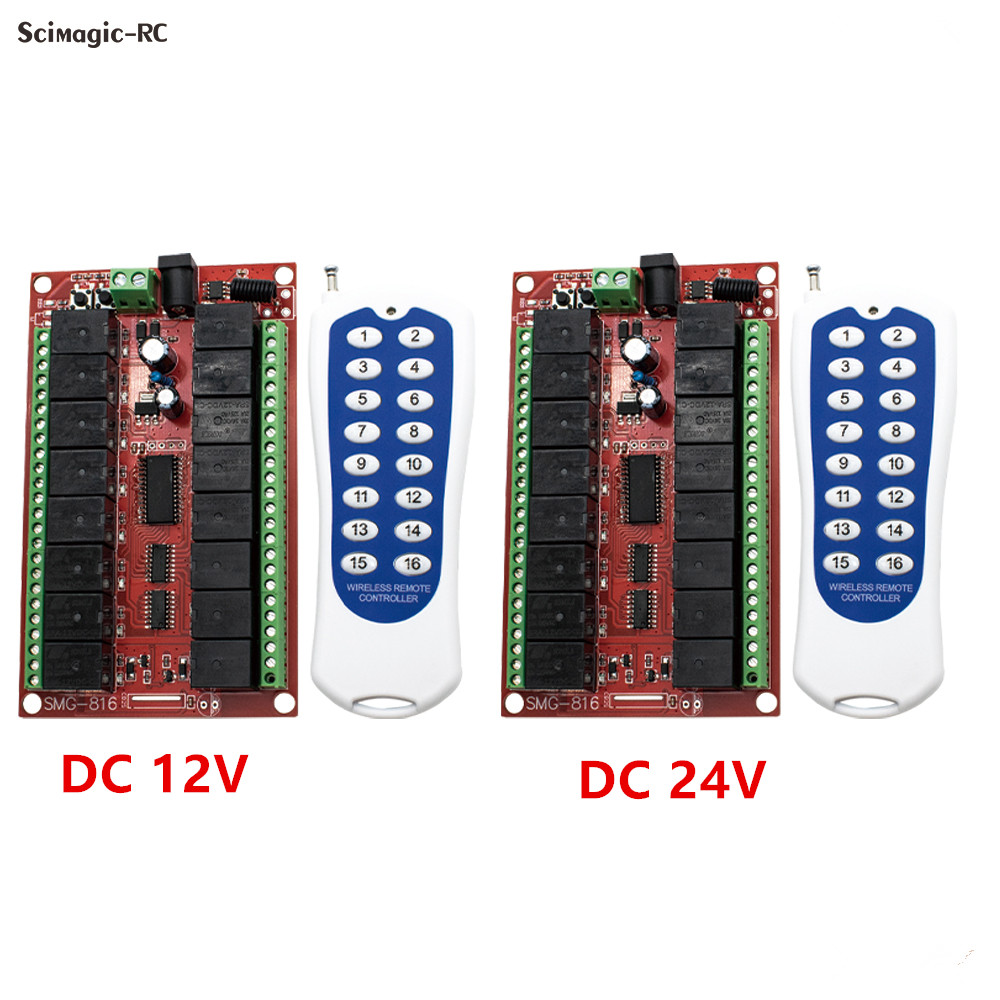 Interruptor de Control remoto  - 433Mhz Receiver Module reseña y precio