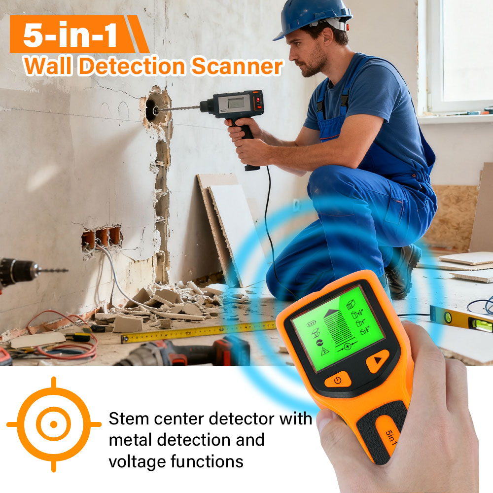 Nuevo Detector de pared 5 en 1 - Water Leak Detector Wired reseña y precio