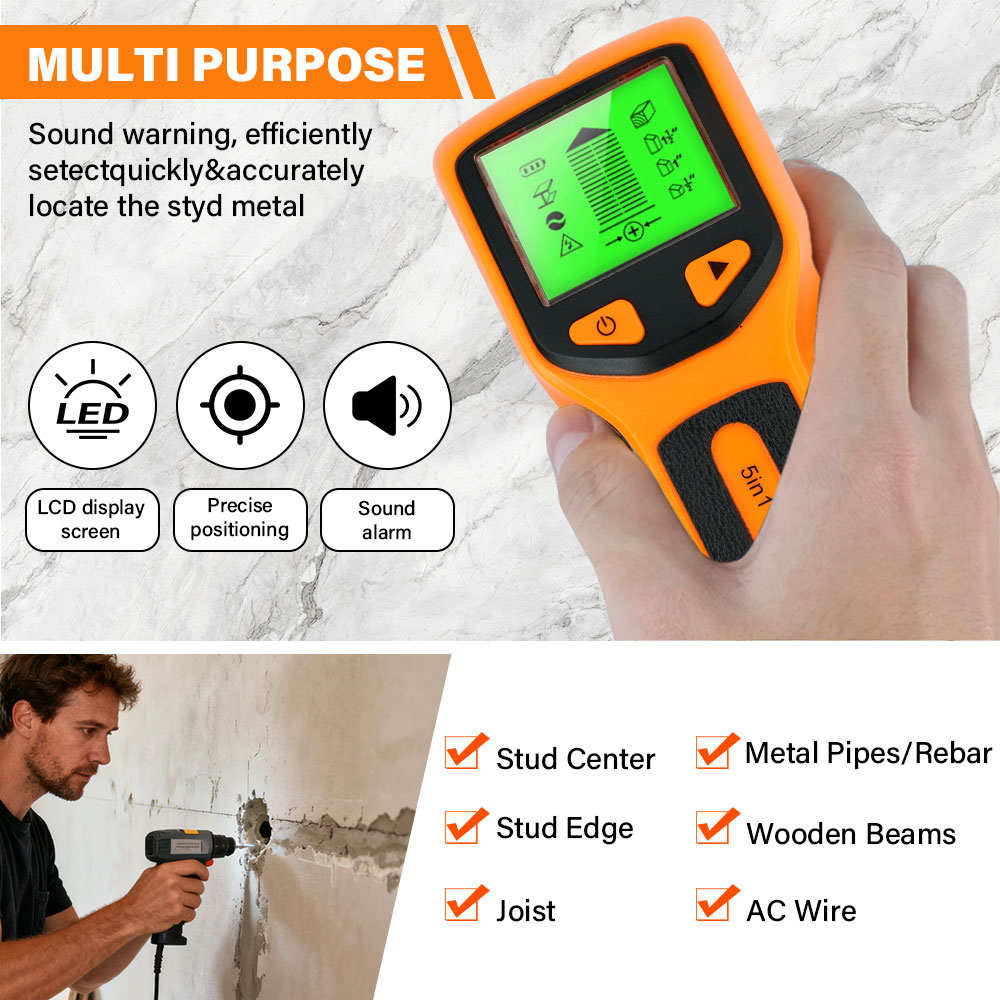 Detector de vigas de pared 5 e - Water Leak Detector Wired reseña y precio