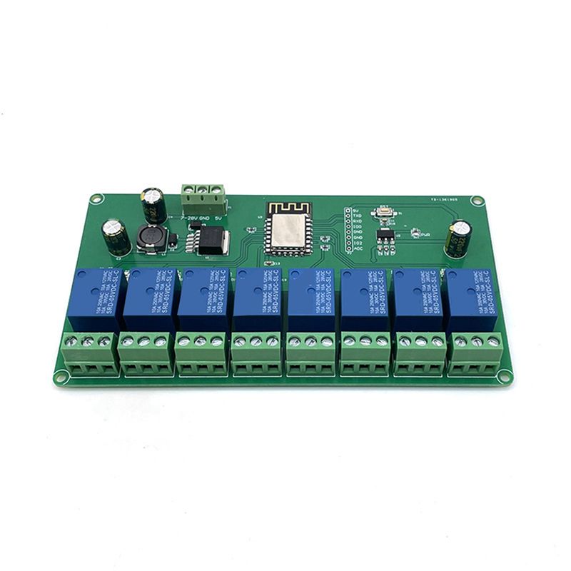 Módulo de relé WIFI inalámbric - Relay 8 Channel Board reseña y precio