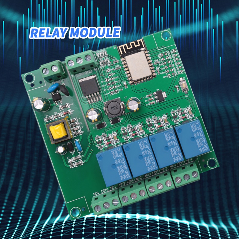 Módulo de Relé Inalámbrico WIF - Relay 8 Channel Board reseña y precio