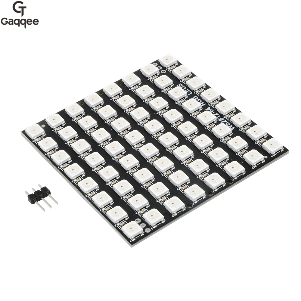 WS2812 LED 5050 RGB 8x8 Módulo - Rgb Led Matrix 8X8 reseña y precio