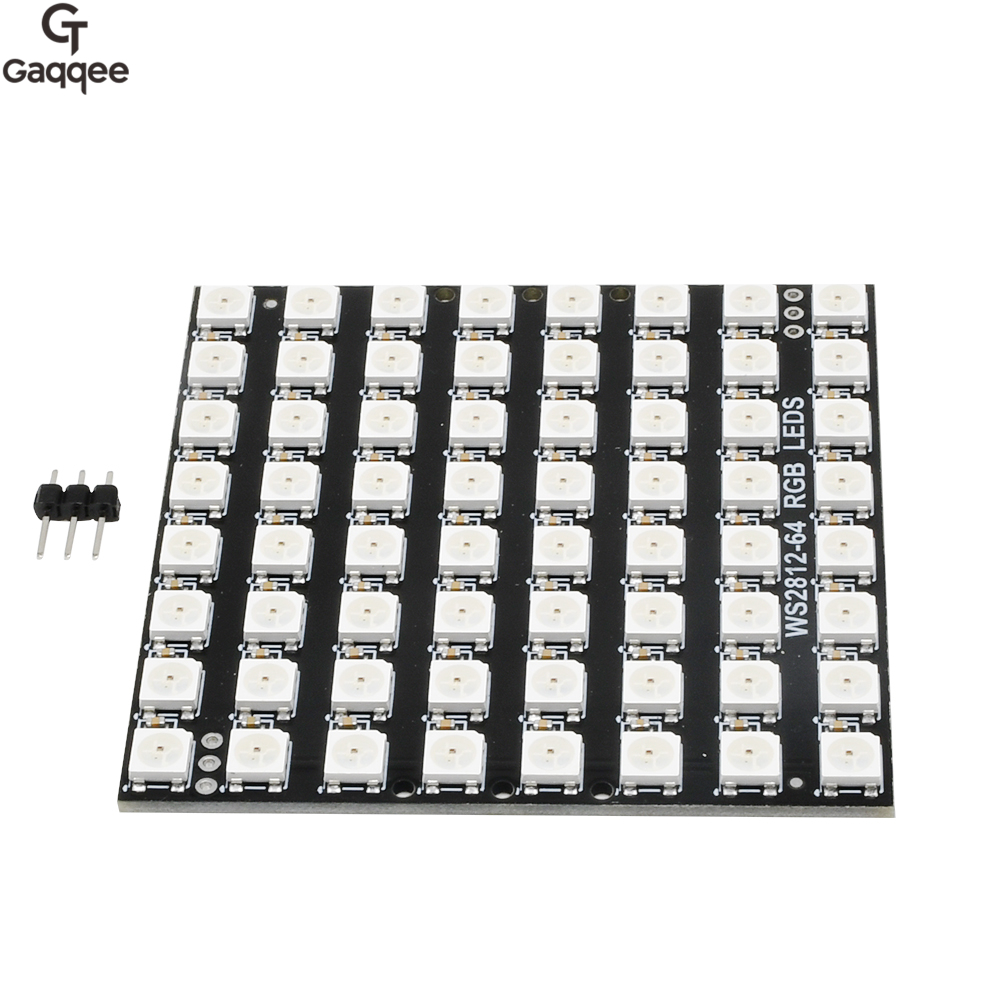 WS2812 LED 5050 RGB 8x8 Módulo - Rgb Led Matrix 8X8 reseña y precio