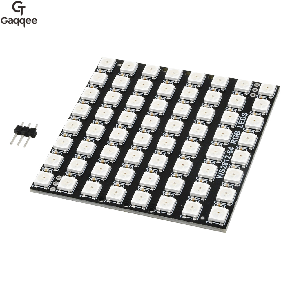 WS2812 LED 5050 RGB 8x8 Módulo - Rgb Led Matrix 8X8 reseña y precio