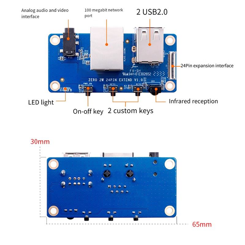 N35R-para placa de expansión O - Pi Zero W Board reseña y precio