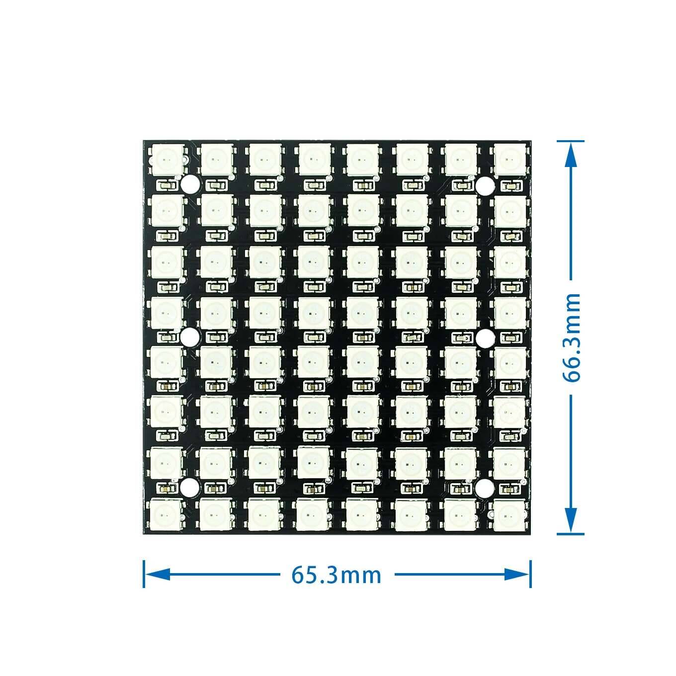 Módulo de matriz LED WS2812 50 - Rgb Led Matrix 8X8 reseña y precio