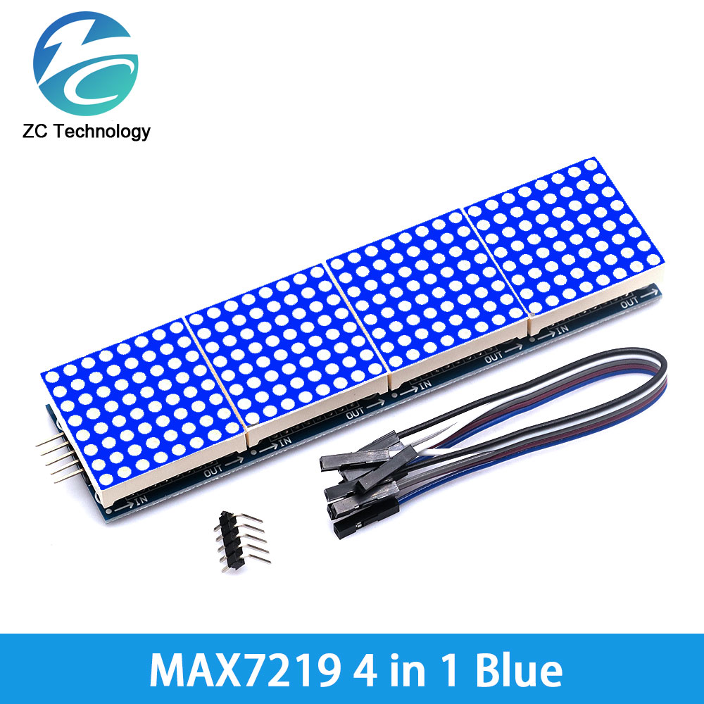 Módulo de matriz de puntos MAX - Home Automation Arduino reseña y precio