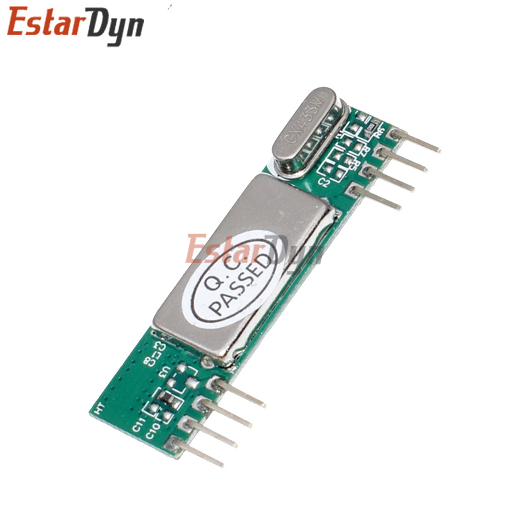 Módulo receptor RF superhetero - 433Mhz Receiver Module reseña y precio