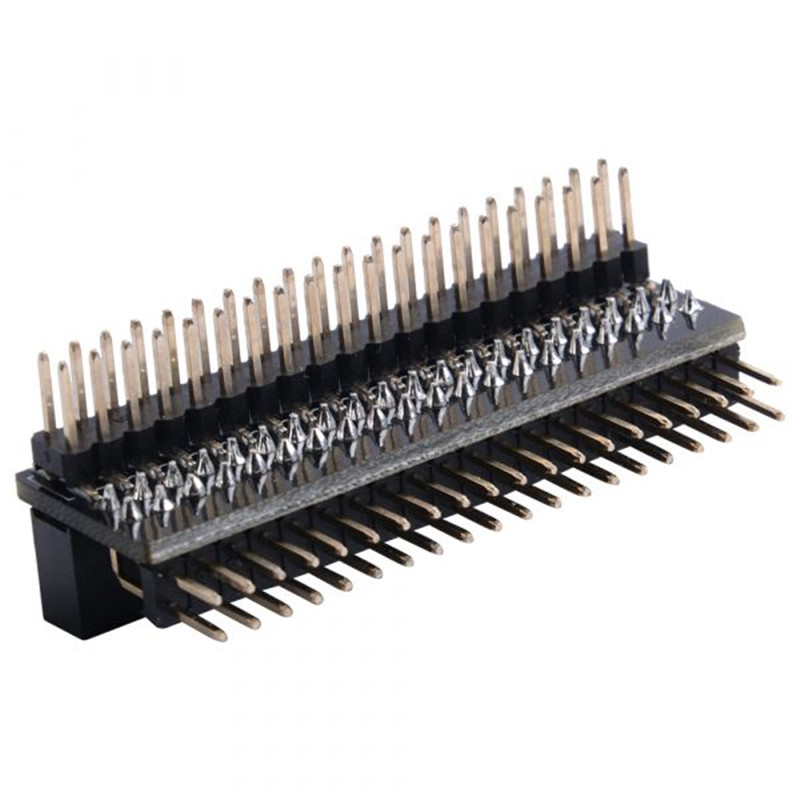 Conector GPIO en Ángulo Recto  - Pi Zero W Board reseña y precio