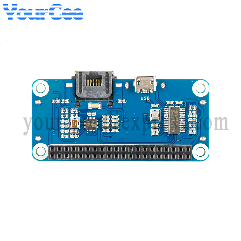 HUB USB HAT con Puerto de Red  - Pi Zero W Board reseña y precio